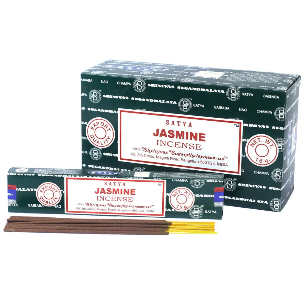 Incenso Satya Jasmine 15 Gr – Gemelli Import