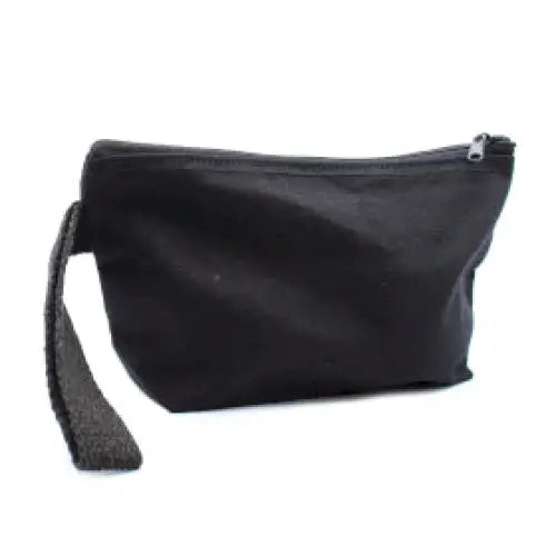 Bolsa de algodão preto 10 oz - alça de mão