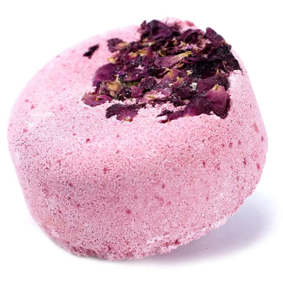 Bombas de banho - Fizzes florais 200g - Rosa, Lavanda e Patchouli