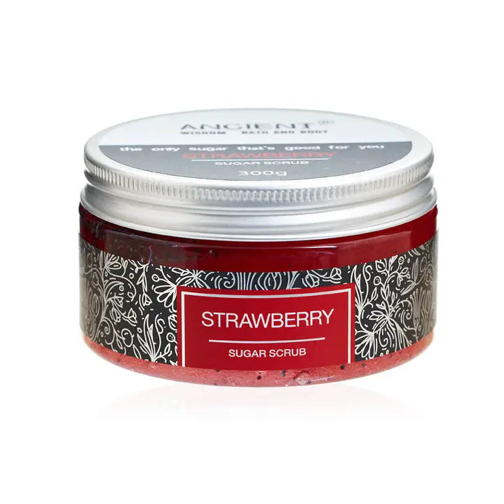 Esfoliante de açúcar 300g - Strawberry - unidade 9x5 (cm)