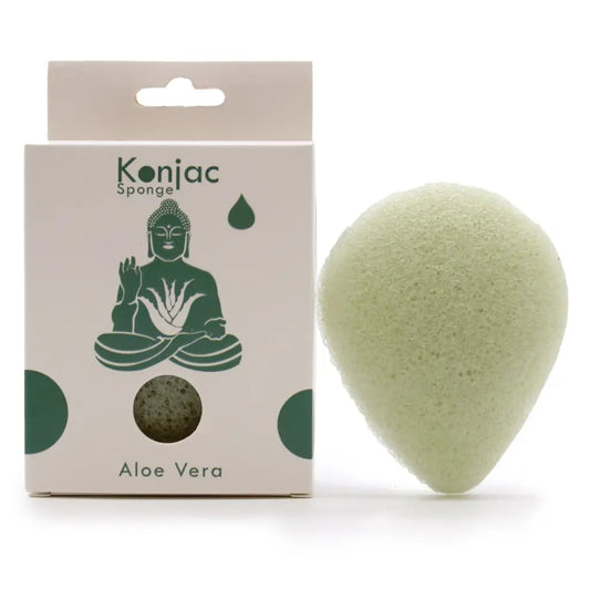 Esponja Konjac - Aloe Vera - Cura