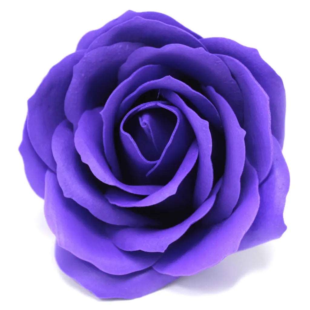 Flor de sabão grande - violeta - Unidade - 7.5x7 (cm)