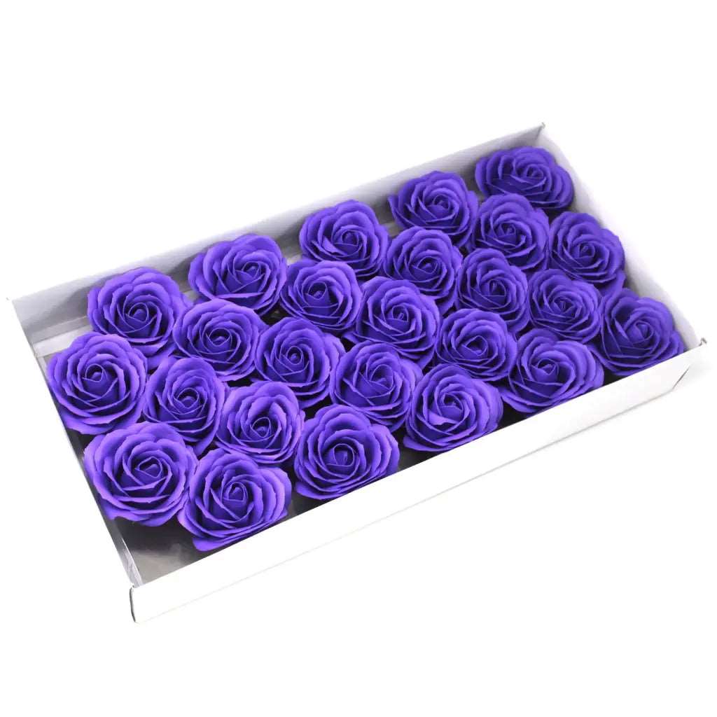 Flor de sabão grande - violeta - Unidade - 7.5x7 (cm)