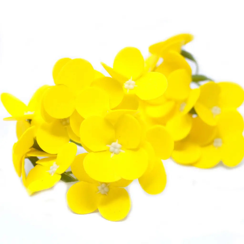 Flores Artesanais de sabão - Jacinto amarelo - Unidade - 8x6