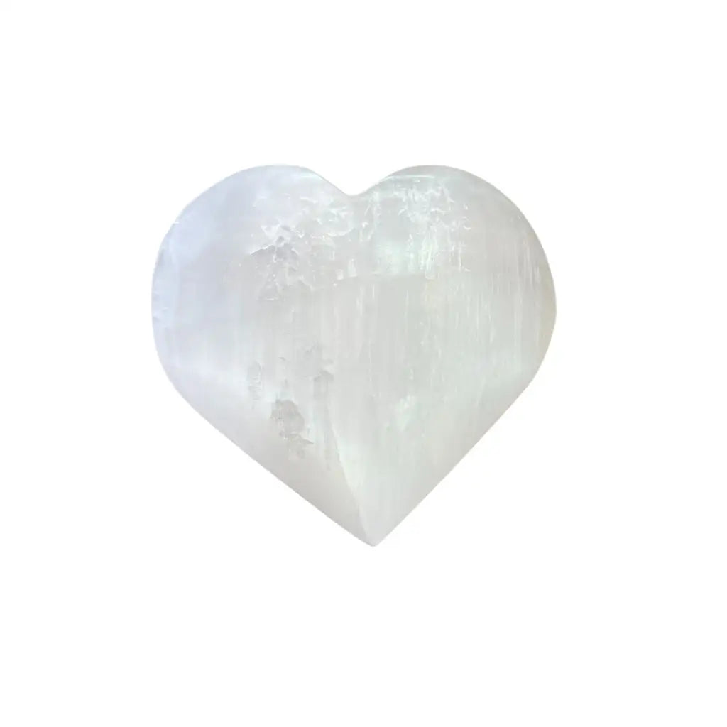 Heart Selenite - 7-8cm - unidade