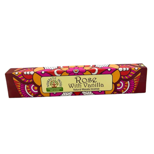 Incenso Namaste Mandala Masala - Rosa e Baunilha