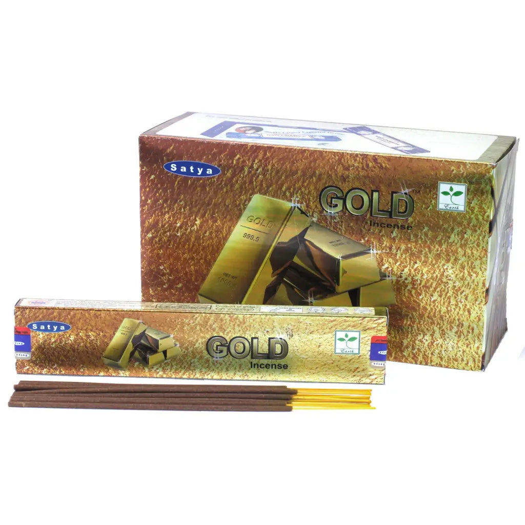 Satya Incenso 15gm - Gold