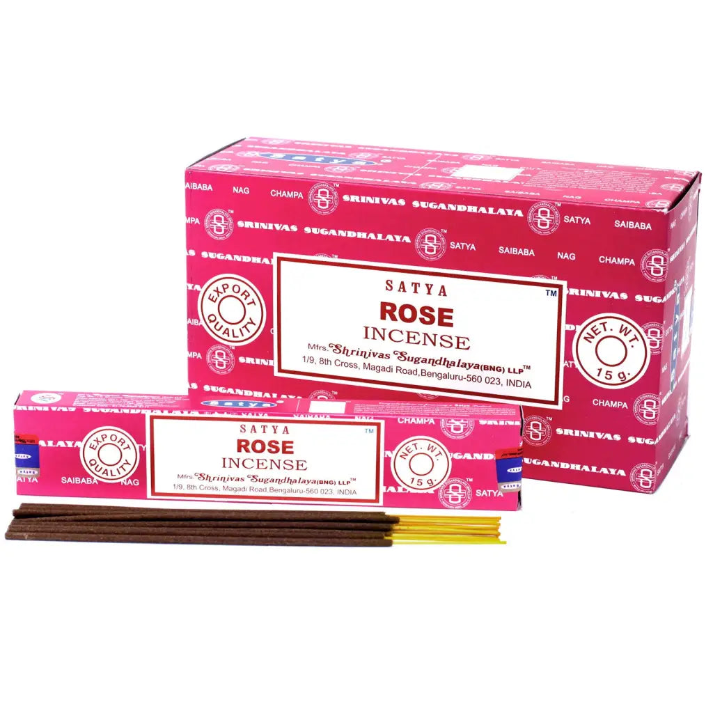 Satya Incenso 15gm - Rosa