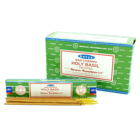 Satya 15g Incense Hastes - Basílio Sagrado