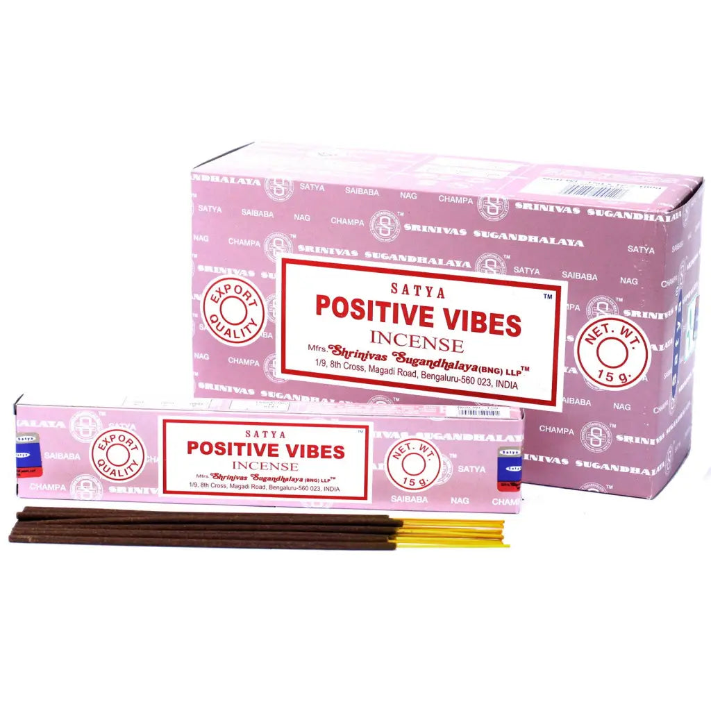 Satya Incenso 15gm -Vibrações positivas