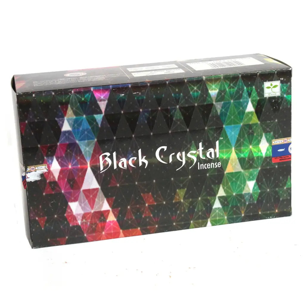 Incenso Satya Black Crystal Incent - 15g