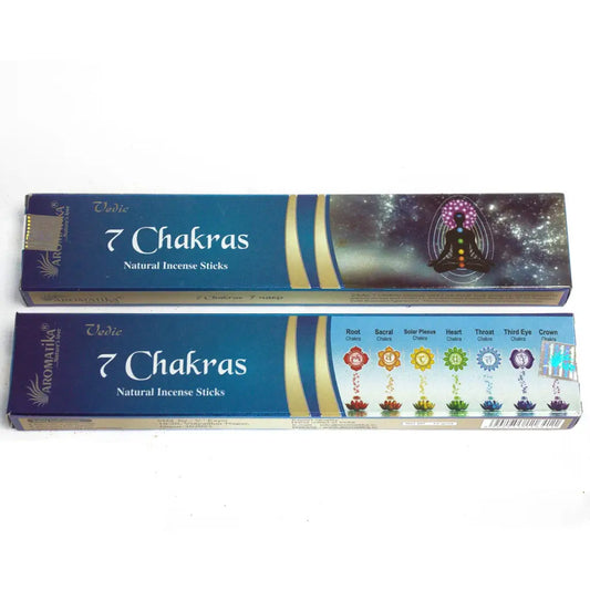 Védico -Incenso Sticks - 7 chakra