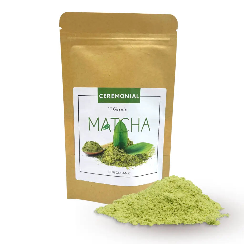 Matcha cerimonial orgânico - unidade - 50g