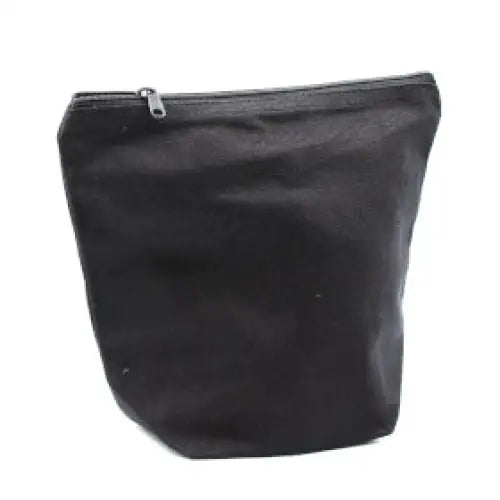 Bolsa de algodão preto 10 oz - bolsa média 