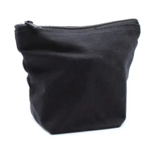 Bolsa de algodão preto 10 oz - mini bolsa 