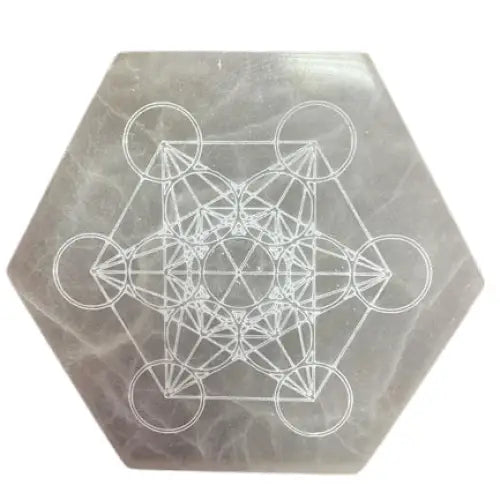 Placa de carga hexagonal de 18 cm - endereço e decisão -