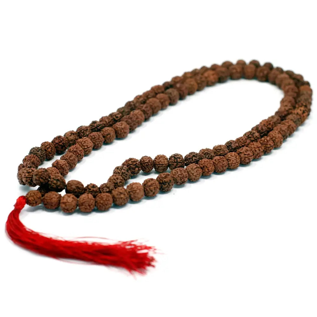 108 Rudraksha Japa Mala - Marrom