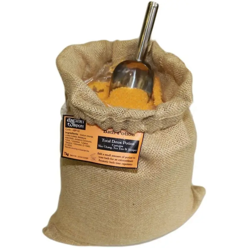 Saco de Poções de Banho Aromaterapia 7kg - desintoxicação total