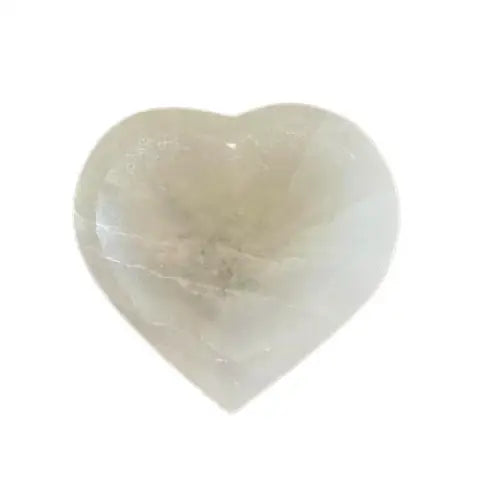 Selenite Heart Bowl - 10cm - unidade