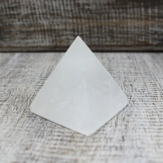 Selenite Pyramid - 5 cm - unidade