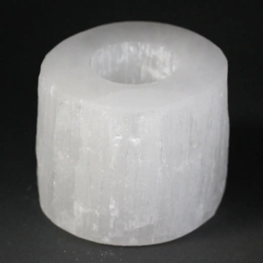 Cylindro-8 cm selenite Candelabro - unidade