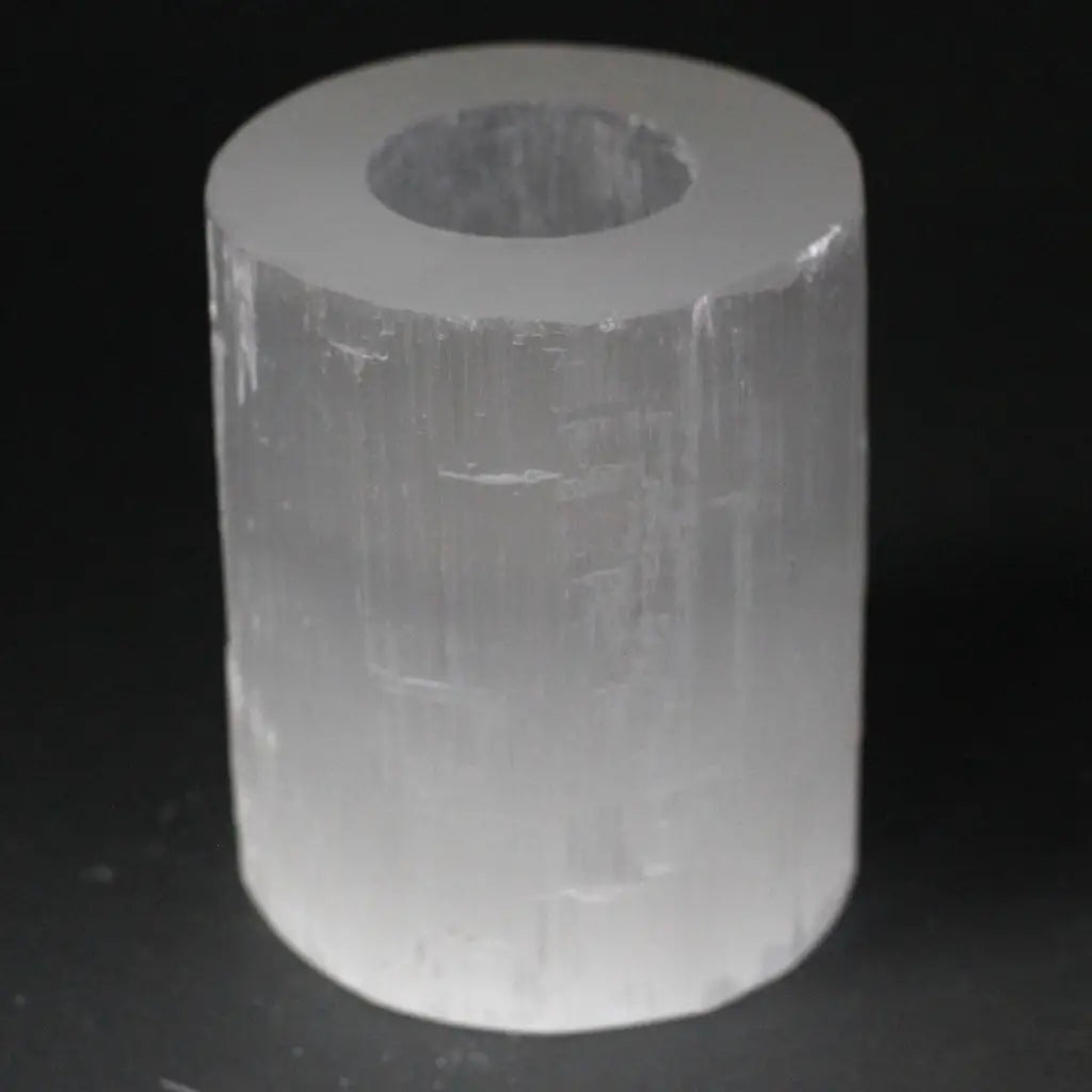 Cylindro-10 cm selenite Candelabro - unidade