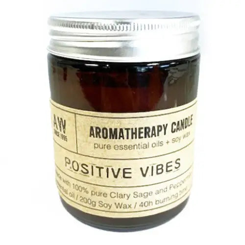 Vela de aromaterapia - Vibrações positivas