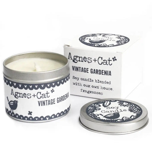 Velas enlatadas - gardênia Vintage